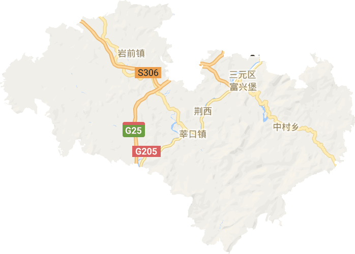 三元區電子地圖