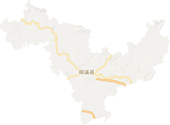明溪縣電子地圖