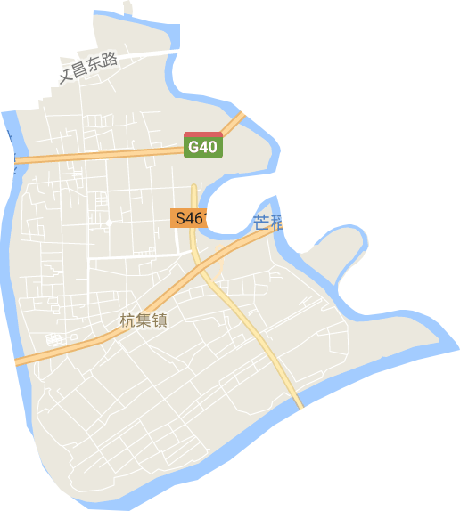 杭集鎮電子地圖