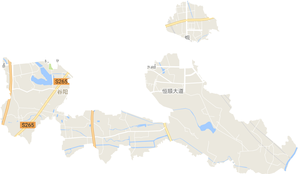 谷陽鎮電子地圖