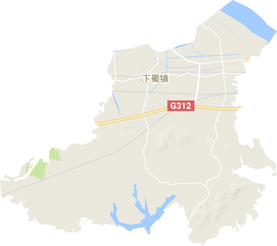 下蜀鎮電子地圖