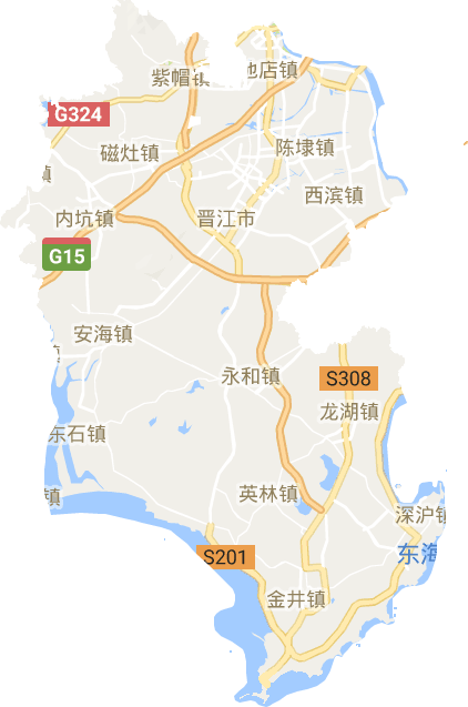 晉江市電子地圖