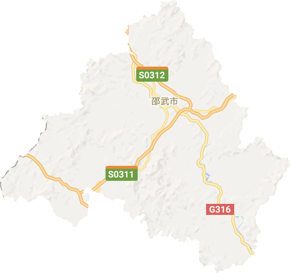 邵武市電子地圖