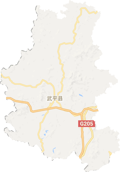 武平縣電子地圖