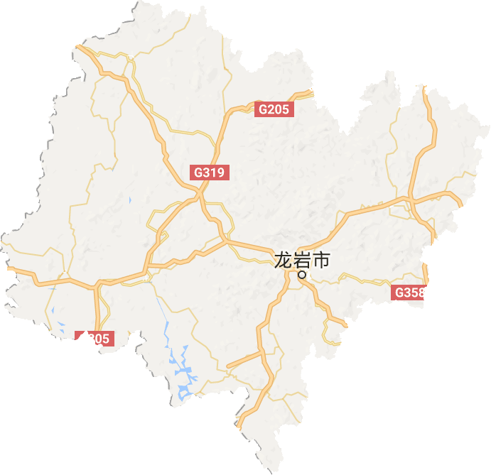 龍巖市電子地圖