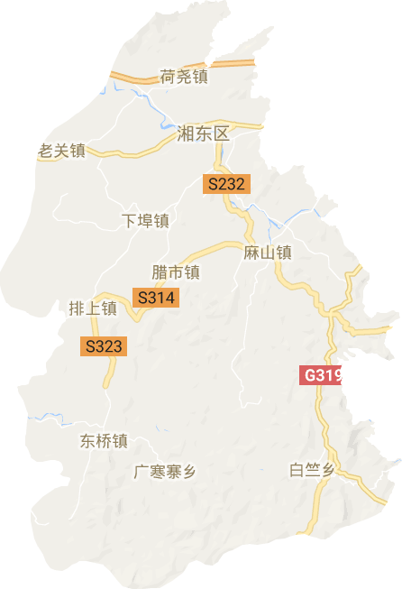 湘東區電子地圖