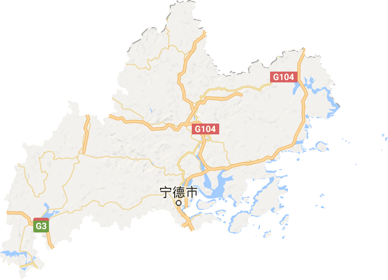 寧德市電子地圖