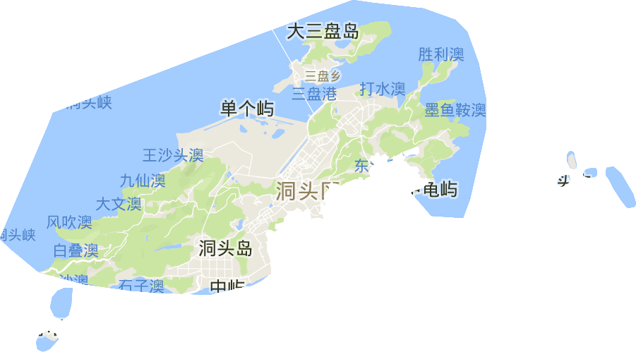 北岙街道電子地圖