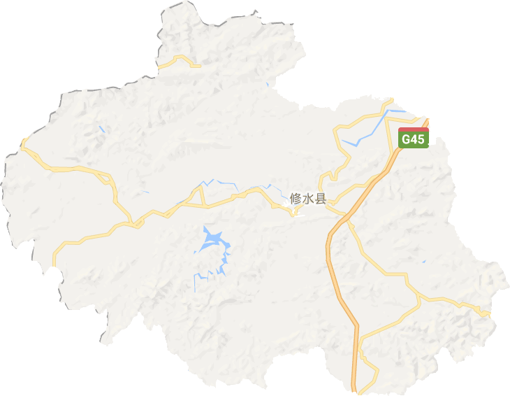 修水縣電子地圖