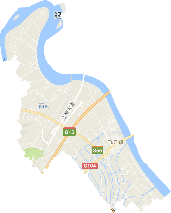 飛云街道電子地圖