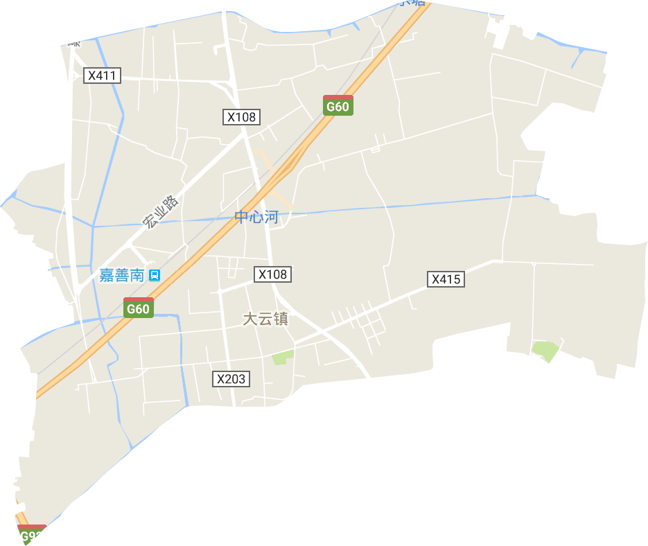 大云鎮電子地圖