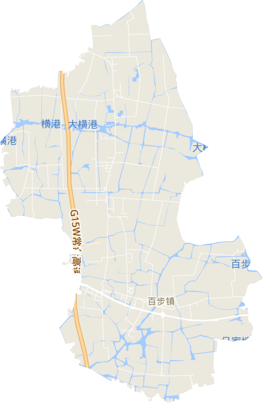 百步鎮電子地圖