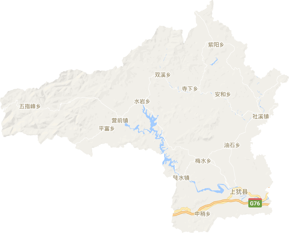 上猶縣電子地圖
