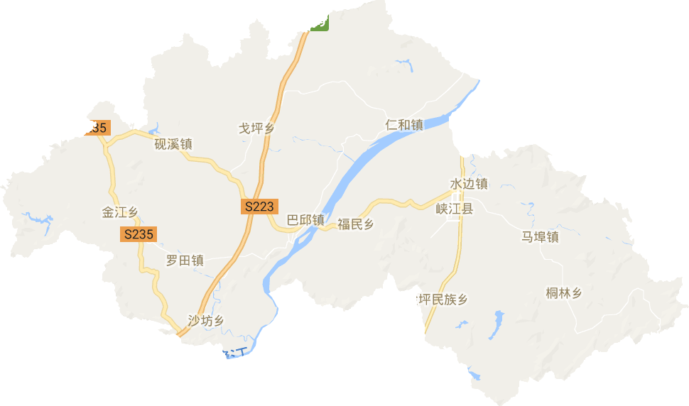 峽江縣電子地圖