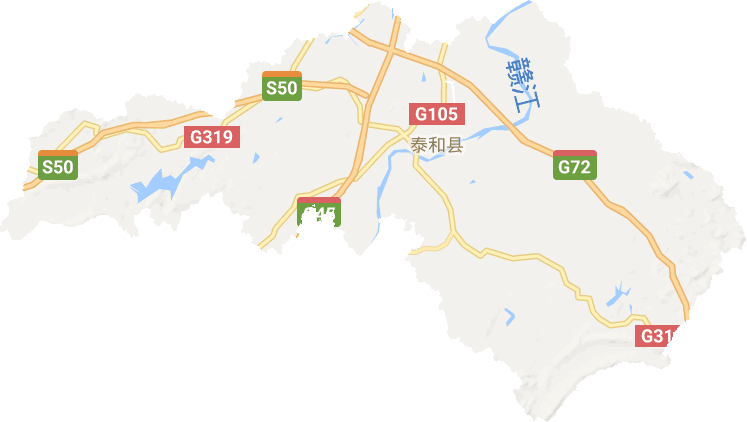 泰和縣電子地圖