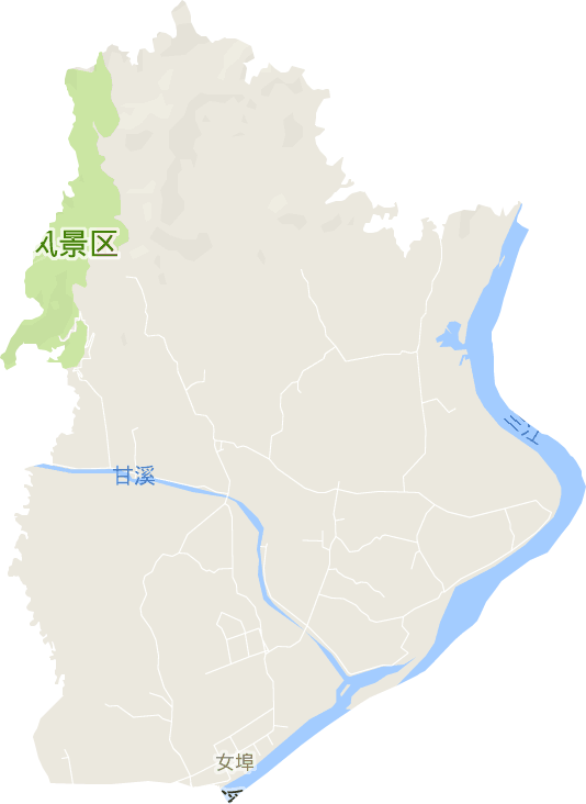 女埠街道電子地圖