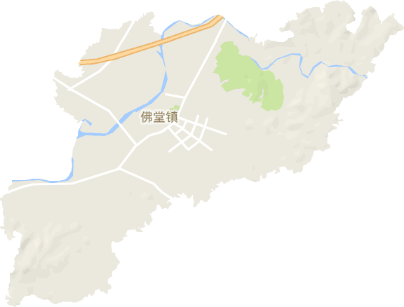 佛堂鎮(zhèn)電子地圖