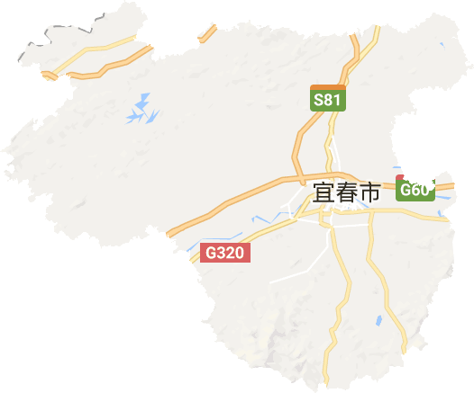 袁州區電子地圖