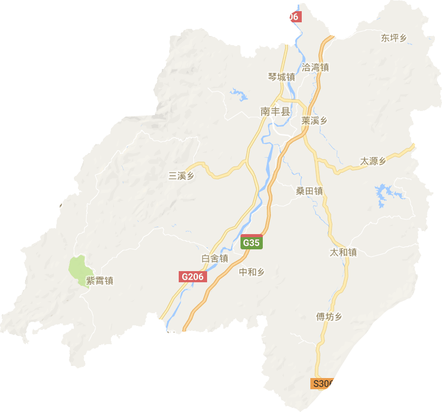 南豐縣電子地圖