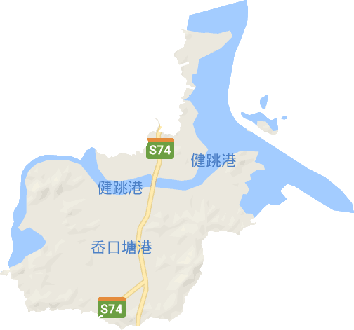 健跳鎮電子地圖