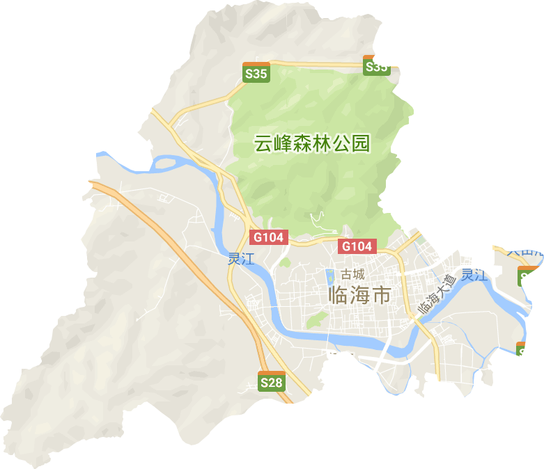 古城街道電子地圖