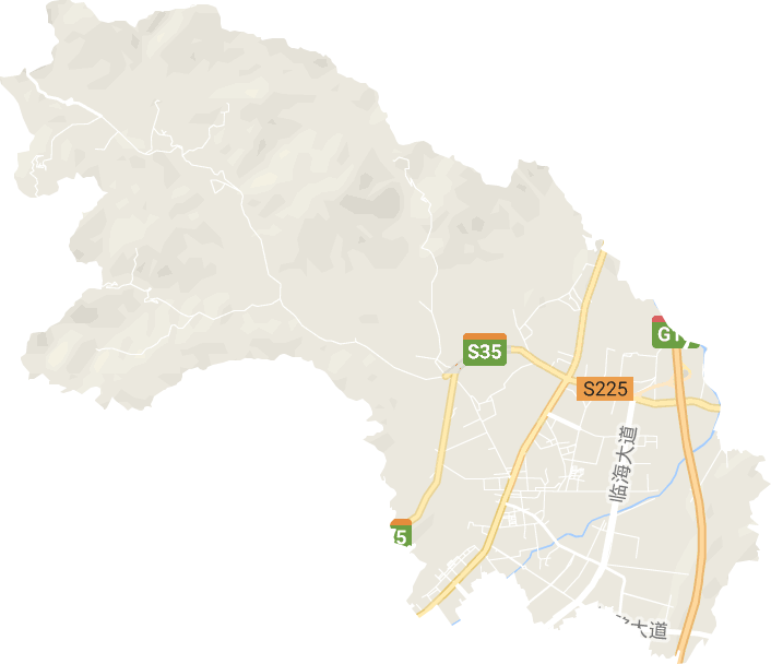 大田街道電子地圖