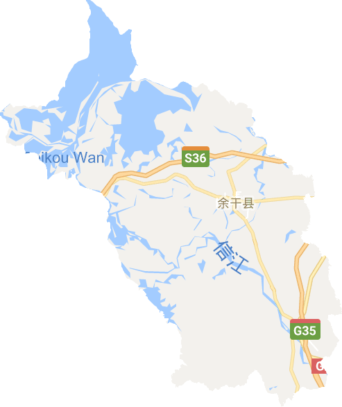 余干縣電子地圖
