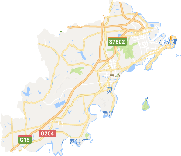 黃島區(qū)電子地圖