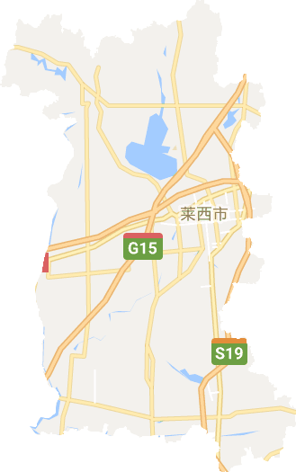 萊西市電子地圖