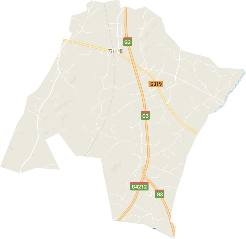 萬山鎮電子地圖