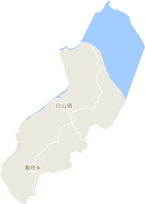白山鎮(zhèn)電子地圖