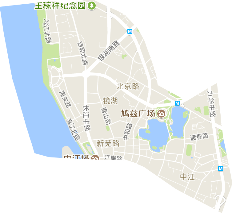 濱江公共服務中心電子地圖