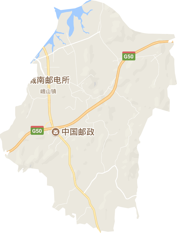 峨山鎮電子地圖