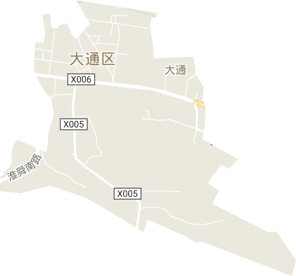 大通街道電子地圖