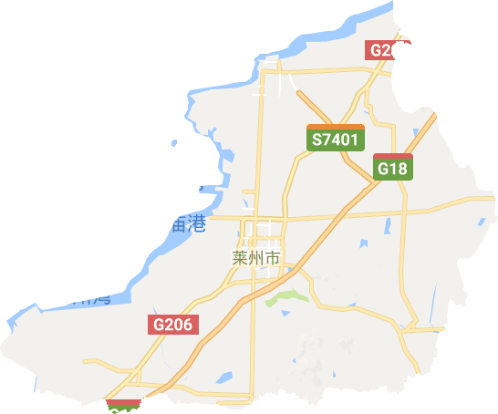 萊州市電子地圖