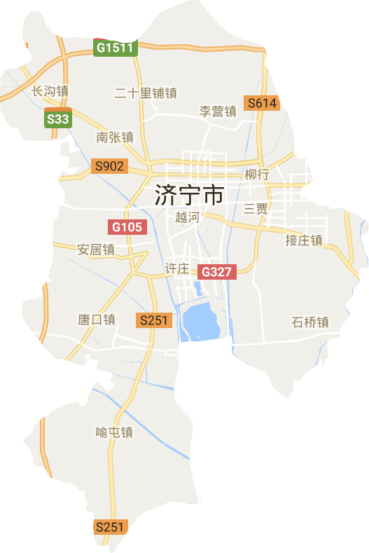 任城區電子地圖