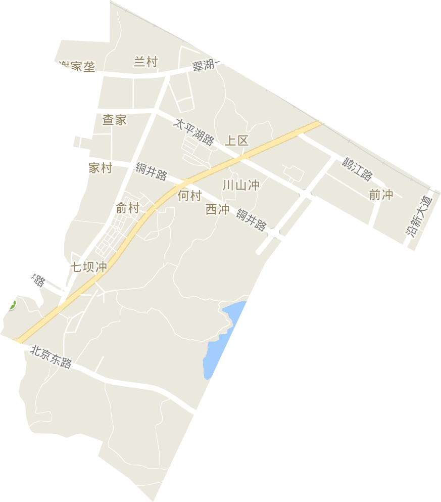 東郊辦事處電子地圖