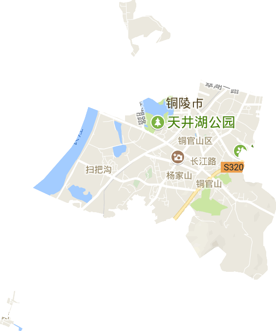 銅官山區虛鎮電子地圖