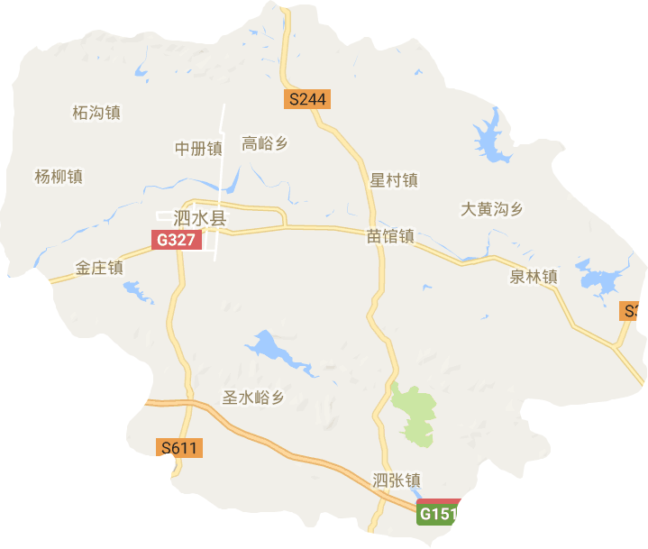 泗水縣電子地圖