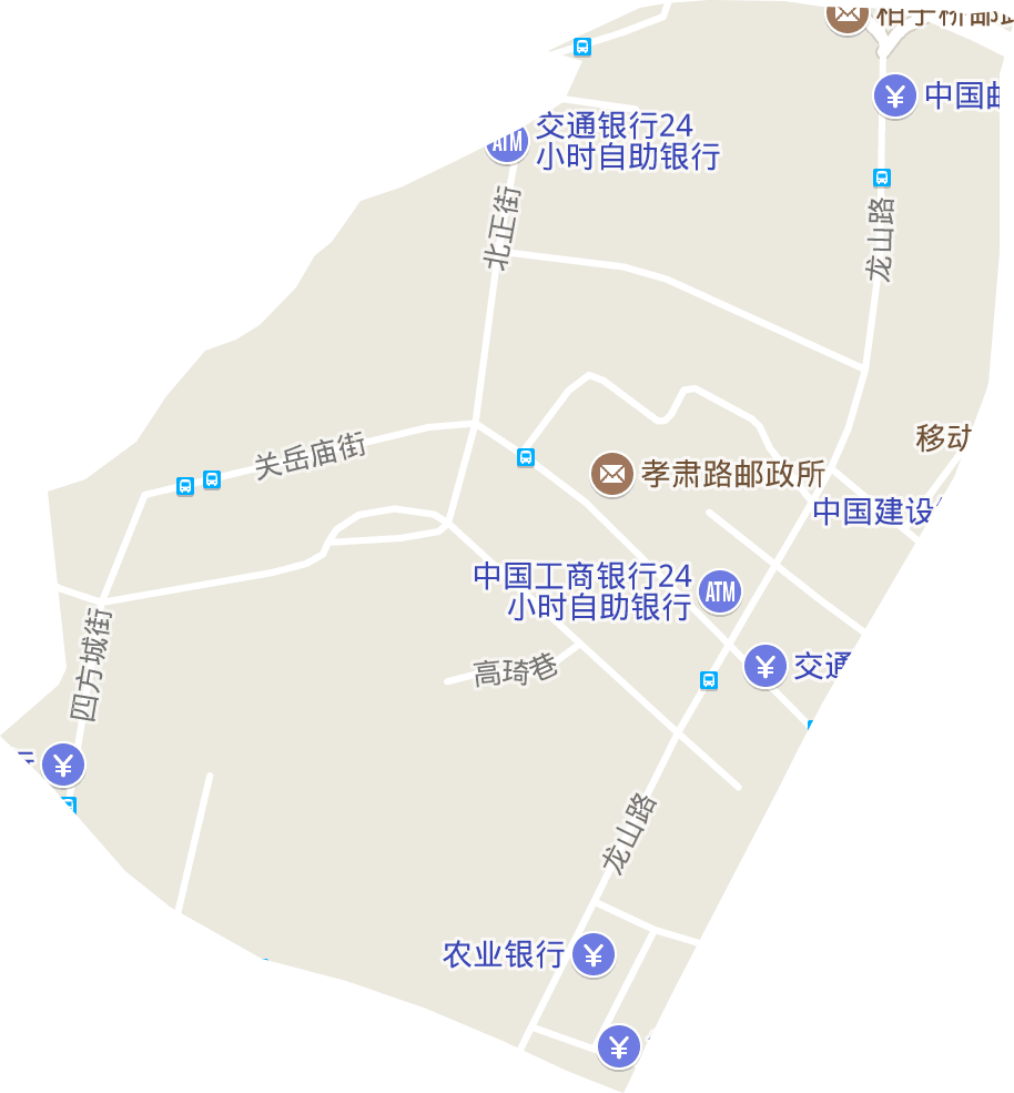 龍山路街道電子地圖