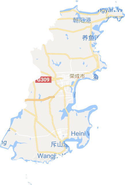 榮成市電子地圖