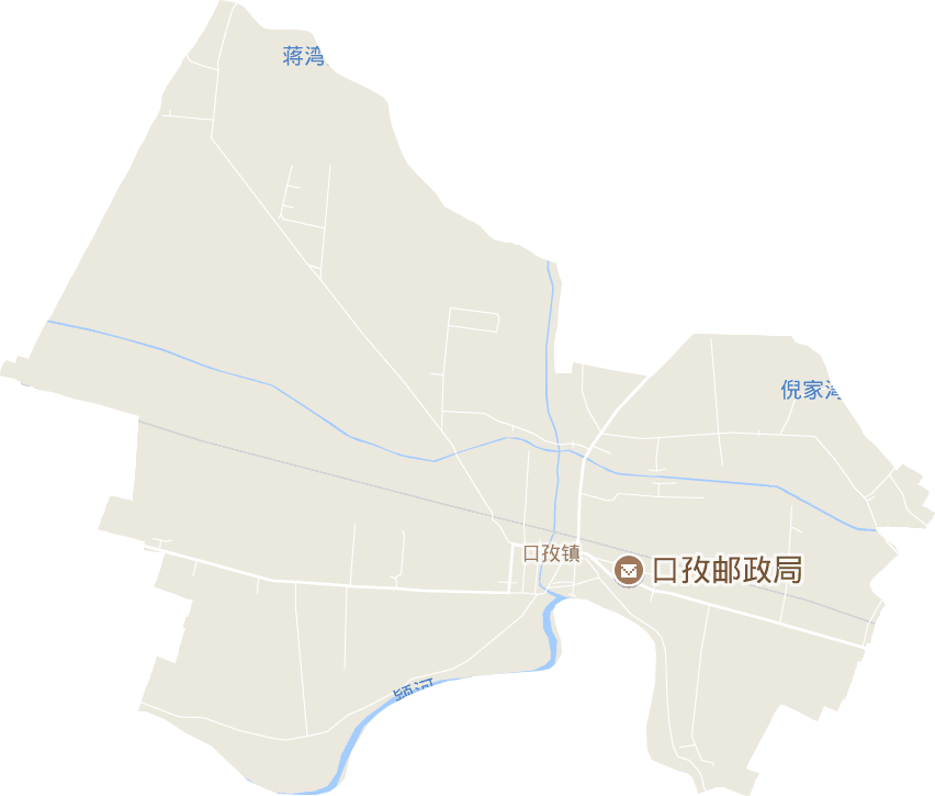 口孜鎮電子地圖