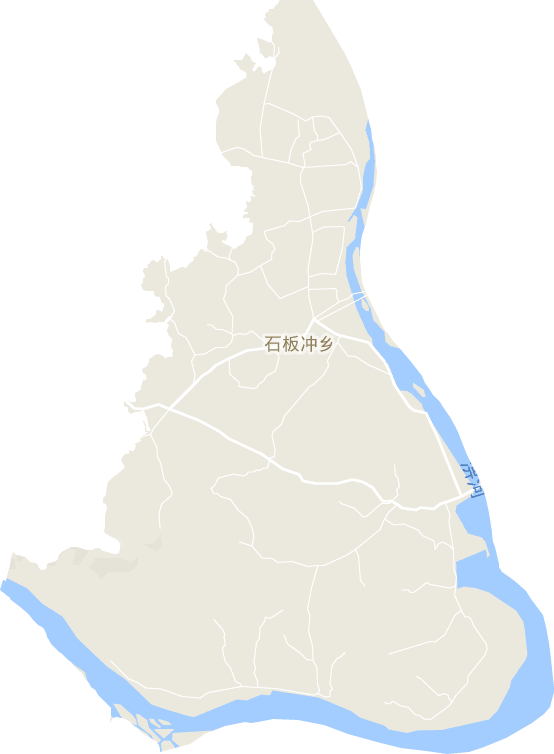 石板沖鄉電子地圖