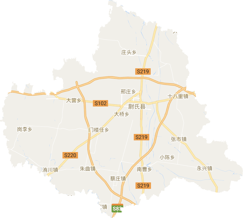 尉氏縣電子地圖