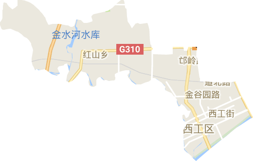 西工區電子地圖