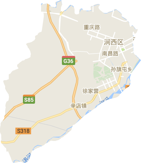 澗西區電子地圖