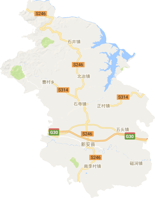 新安縣電子地圖