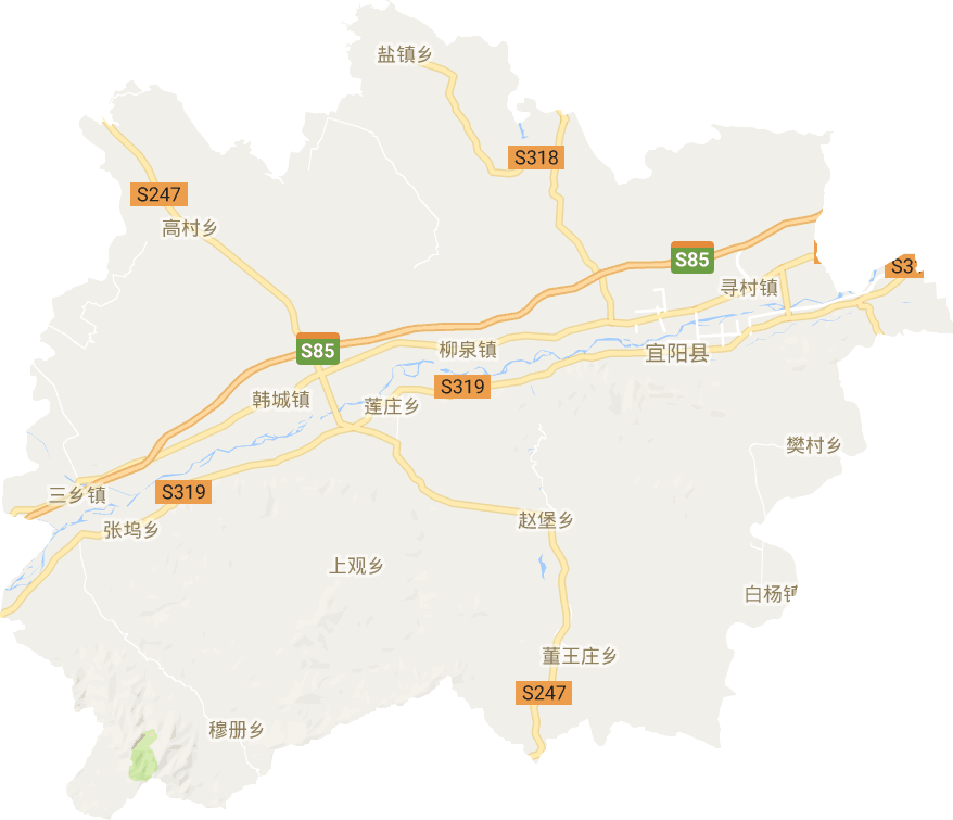 宜陽(yáng)縣電子地圖