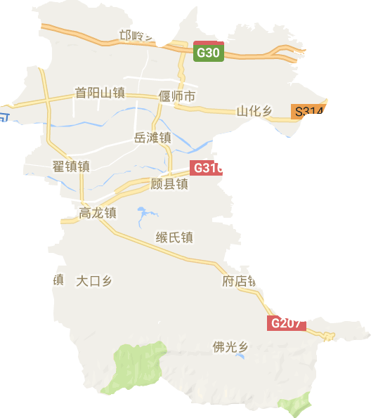偃師市電子地圖