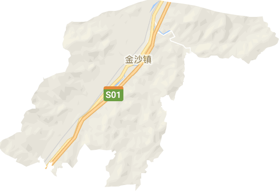 金沙鎮電子地圖
